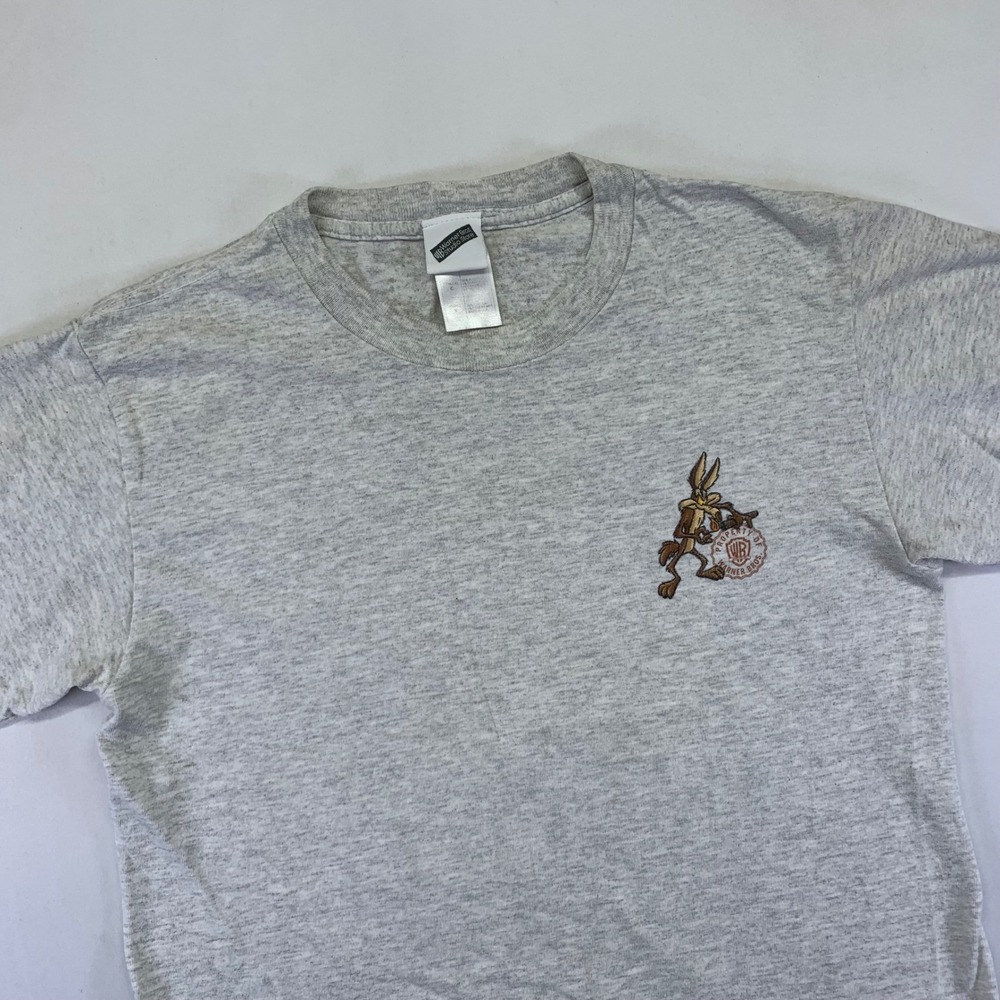Vintage Wile E Coyote Warner Bros Studio Store 1999‎ T Shirt Mens Small Graphic